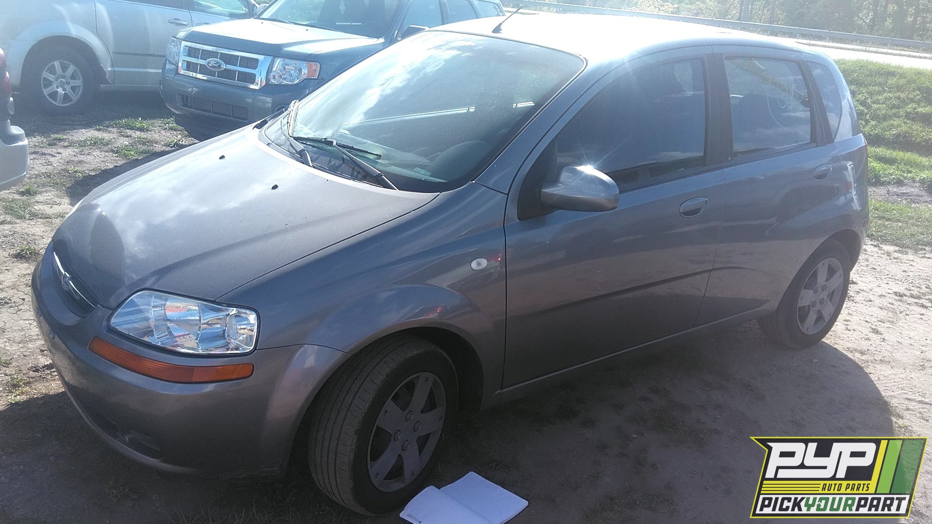 2007 CHEVROLET AVEO5 partes disponibles