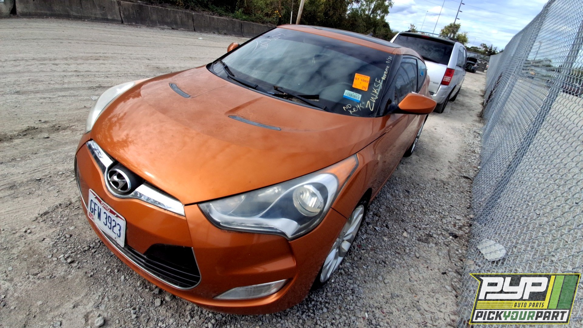 2012 HYUNDAI VELOSTER partes disponibles