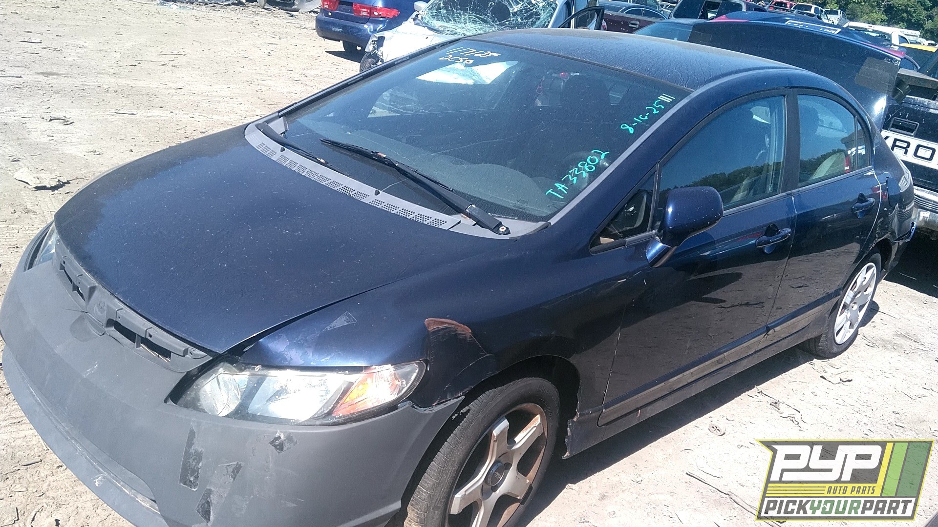 2008 HONDA CIVIC partes disponibles