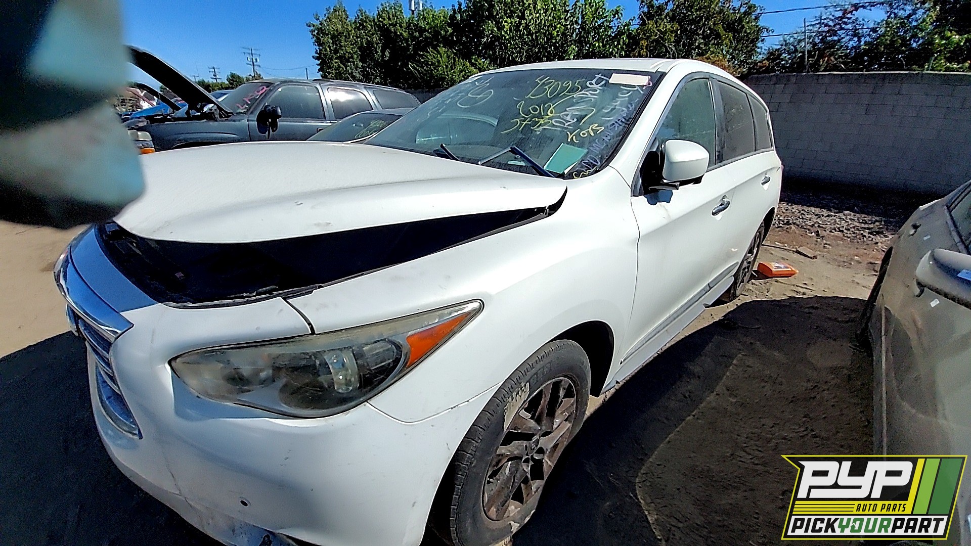 2013 INFINITI JX35 partes disponibles