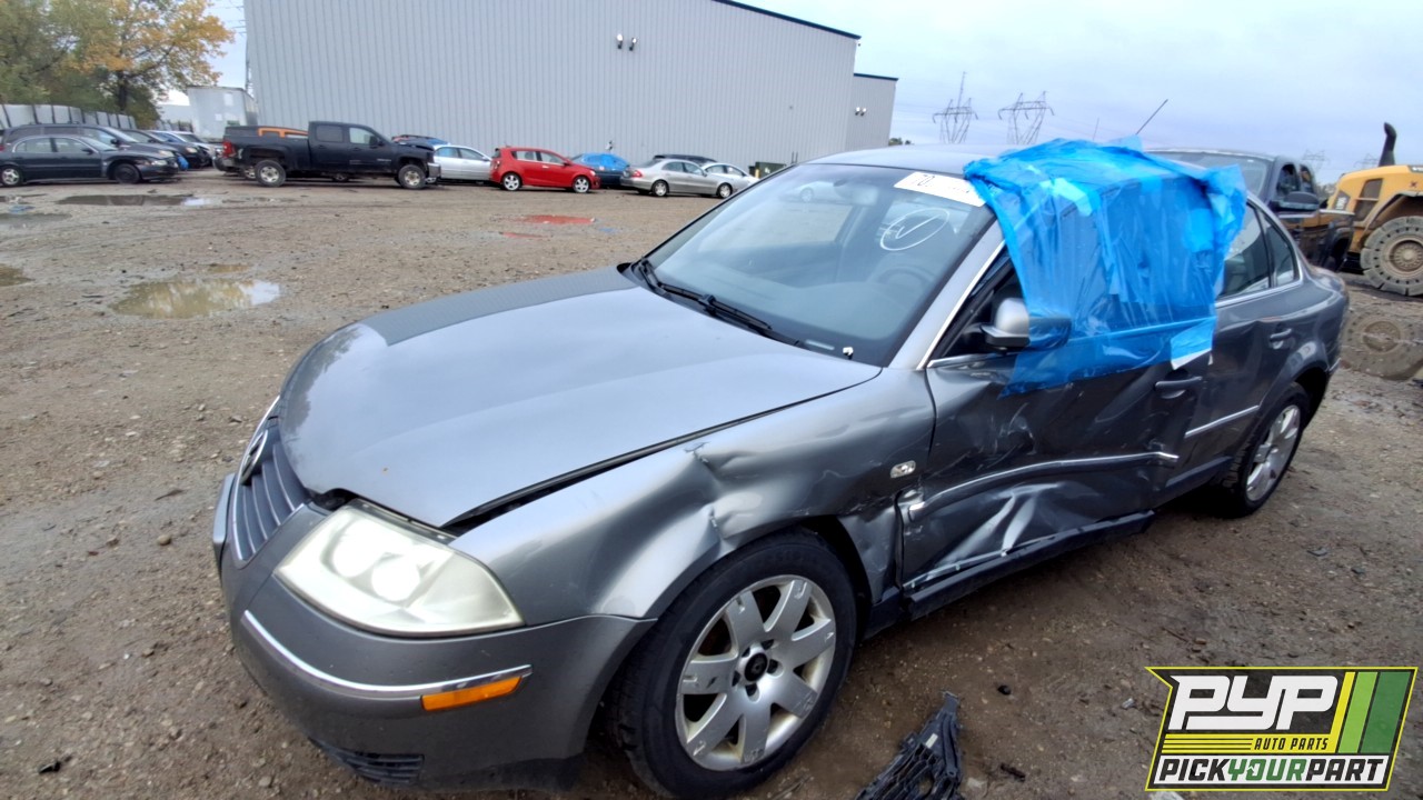 2003 VOLKSWAGEN PASSAT partes disponibles