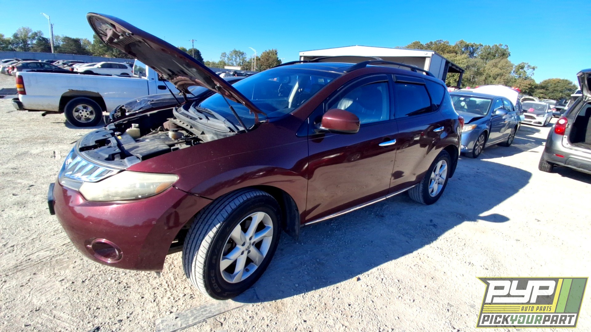 2009 NISSAN MURANO partes disponibles