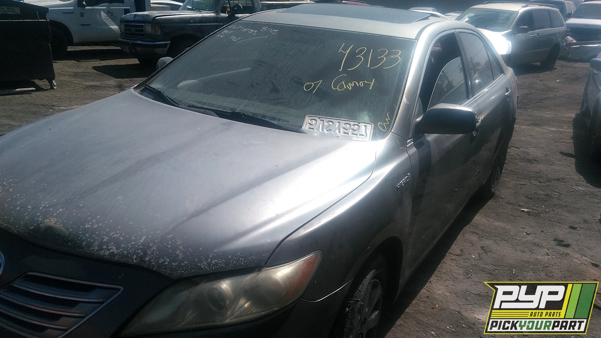 2007 TOYOTA CAMRY partes disponibles