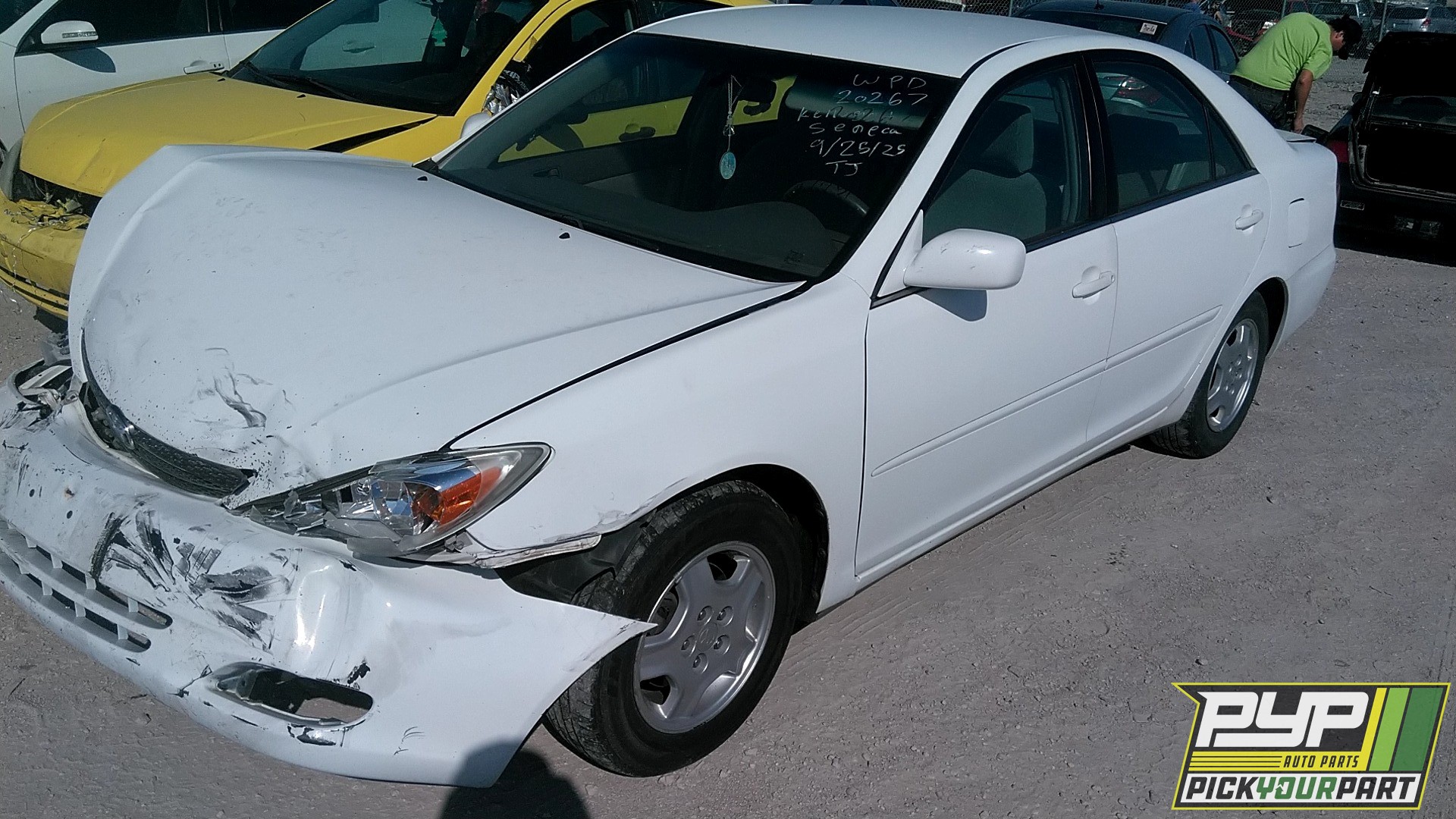 2002 TOYOTA CAMRY partes disponibles