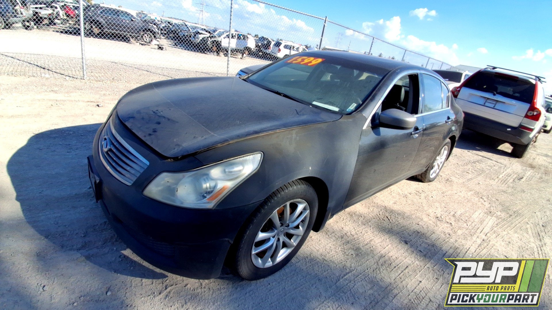 2009 INFINITI G37 partes disponibles