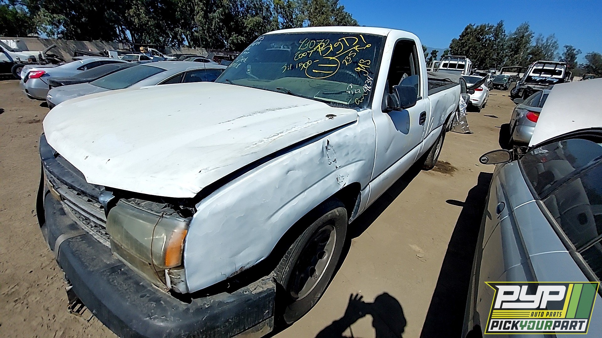 2007 CHEVROLET SILVERADO 1500 CLASSIC partes disponibles