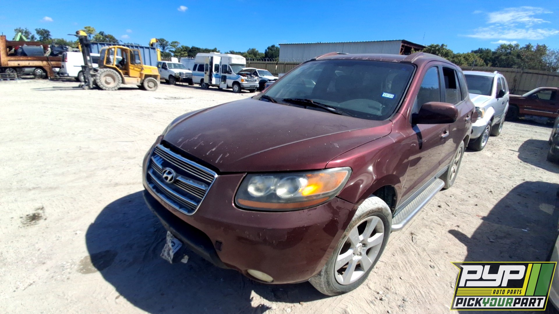 2007 HYUNDAI SANTA FE partes disponibles