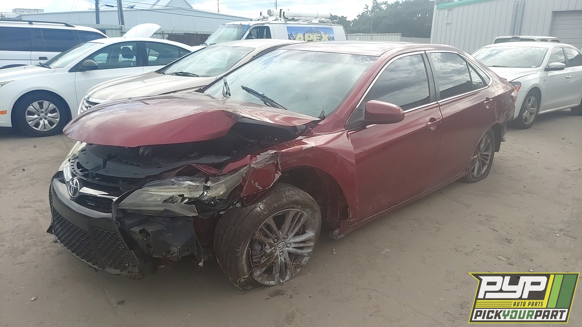 2015 TOYOTA CAMRY partes disponibles