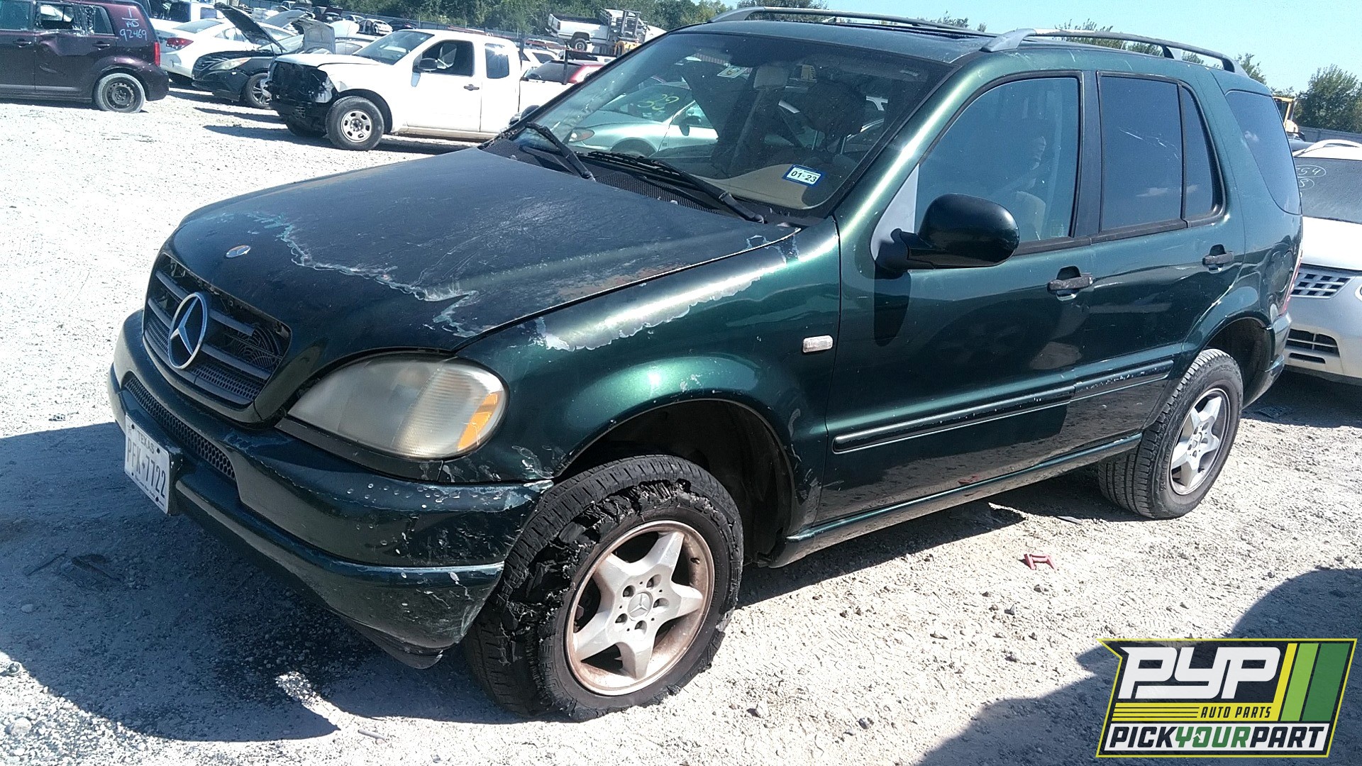 2001 MERCEDES-BENZ ML320 partes disponibles