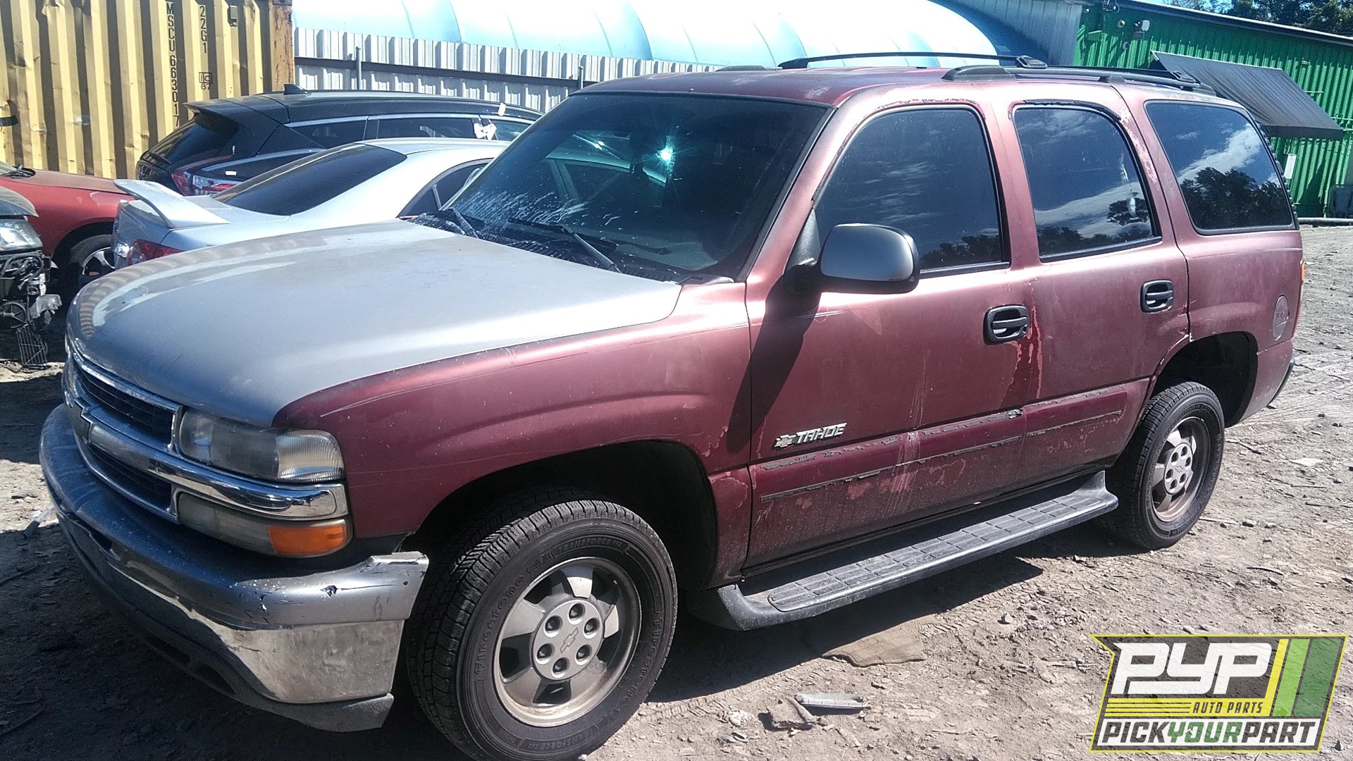 2003 CHEVROLET TAHOE partes disponibles