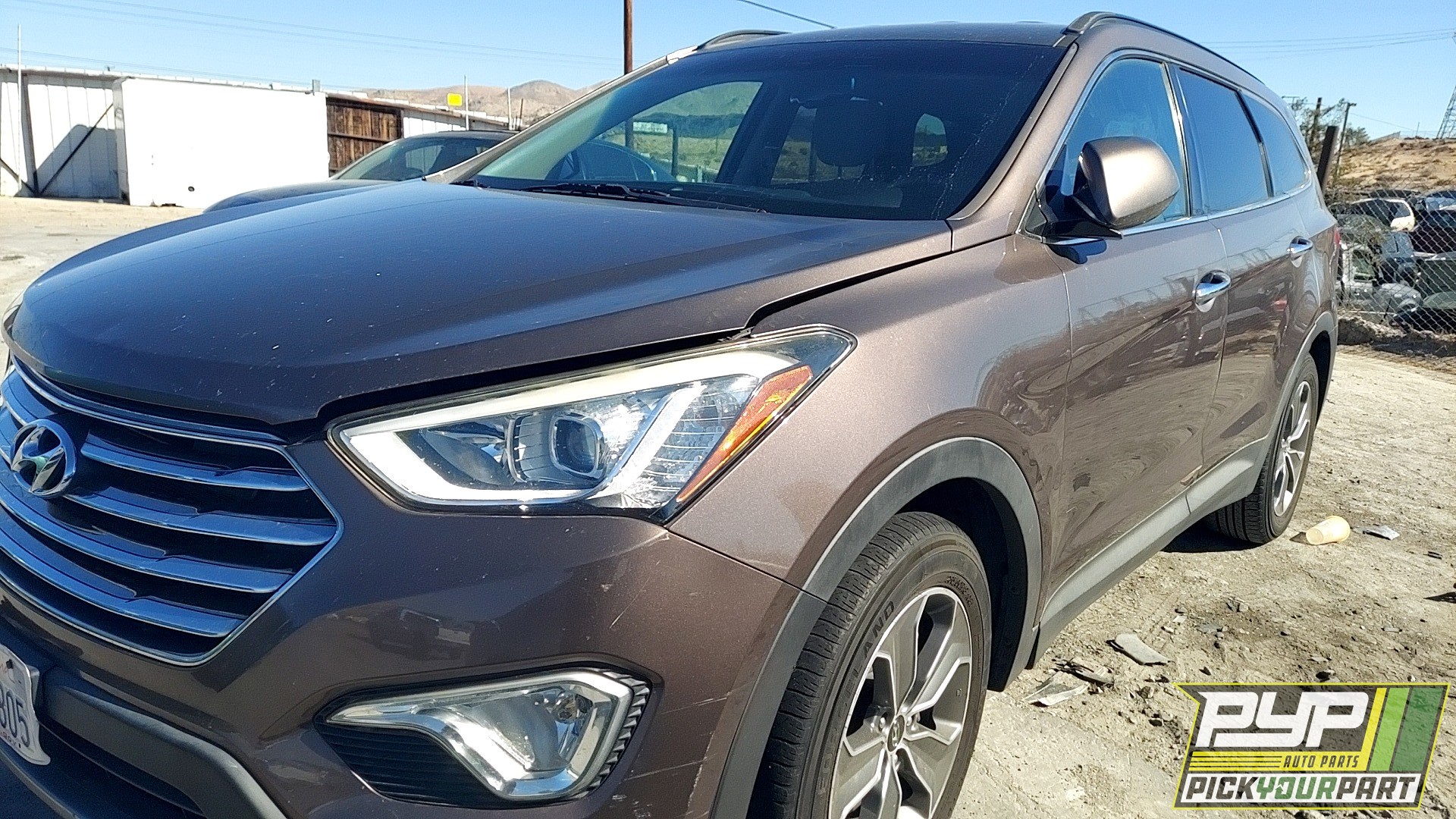 2015 HYUNDAI SANTA FE partes disponibles