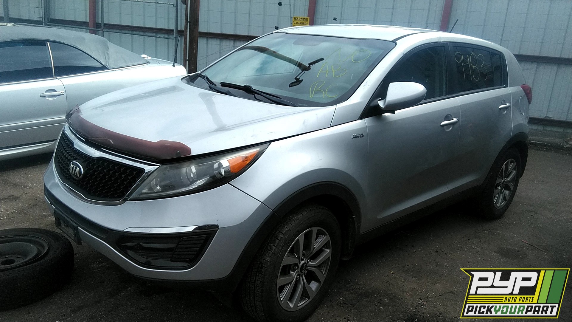 2016 KIA SPORTAGE partes disponibles