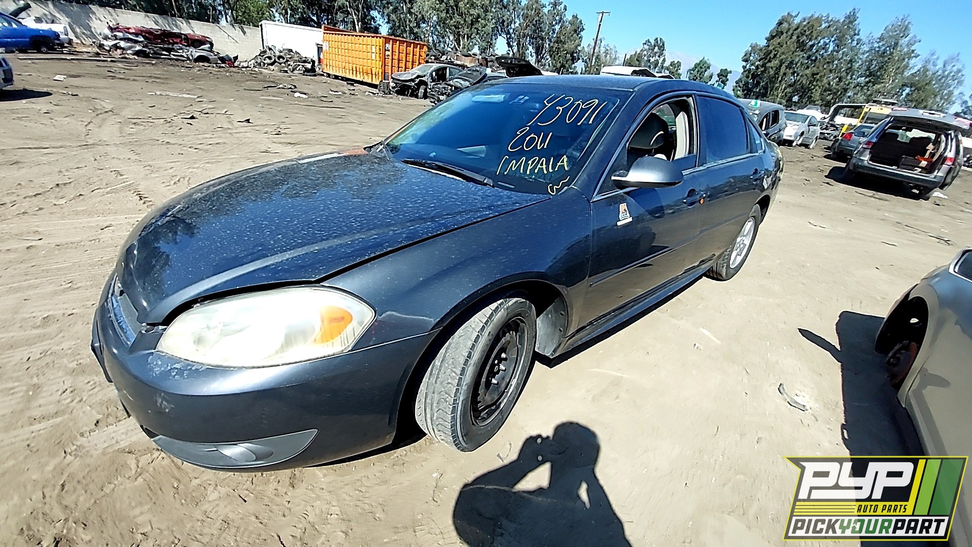 2011 CHEVROLET IMPALA partes disponibles