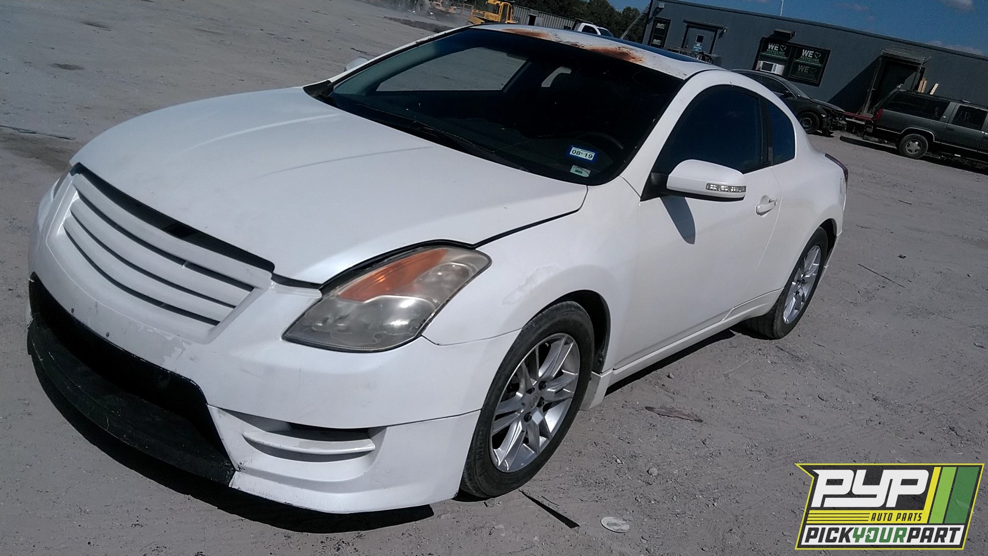 2008 NISSAN ALTIMA partes disponibles