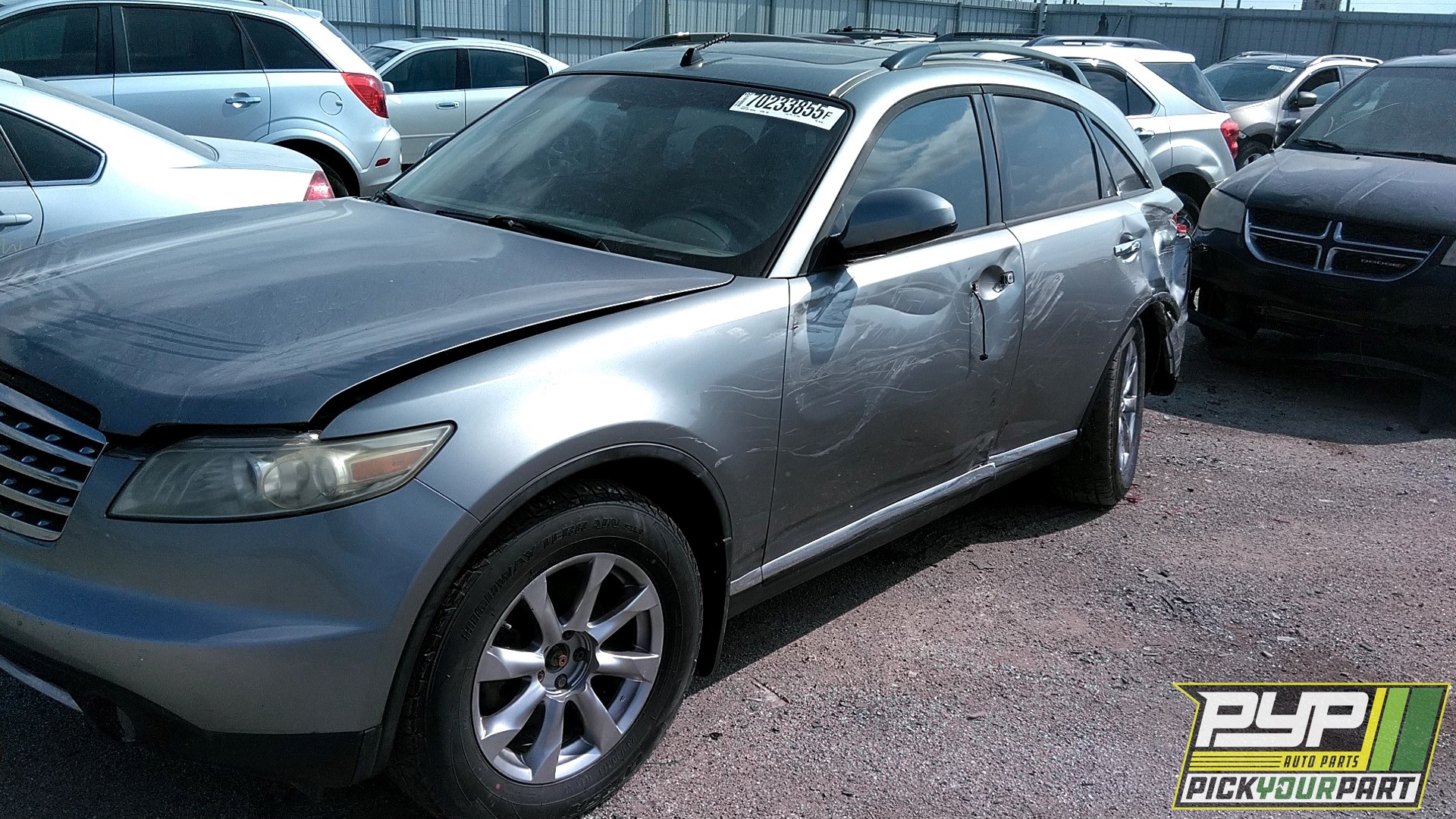 2007 INFINITI FX35 partes disponibles