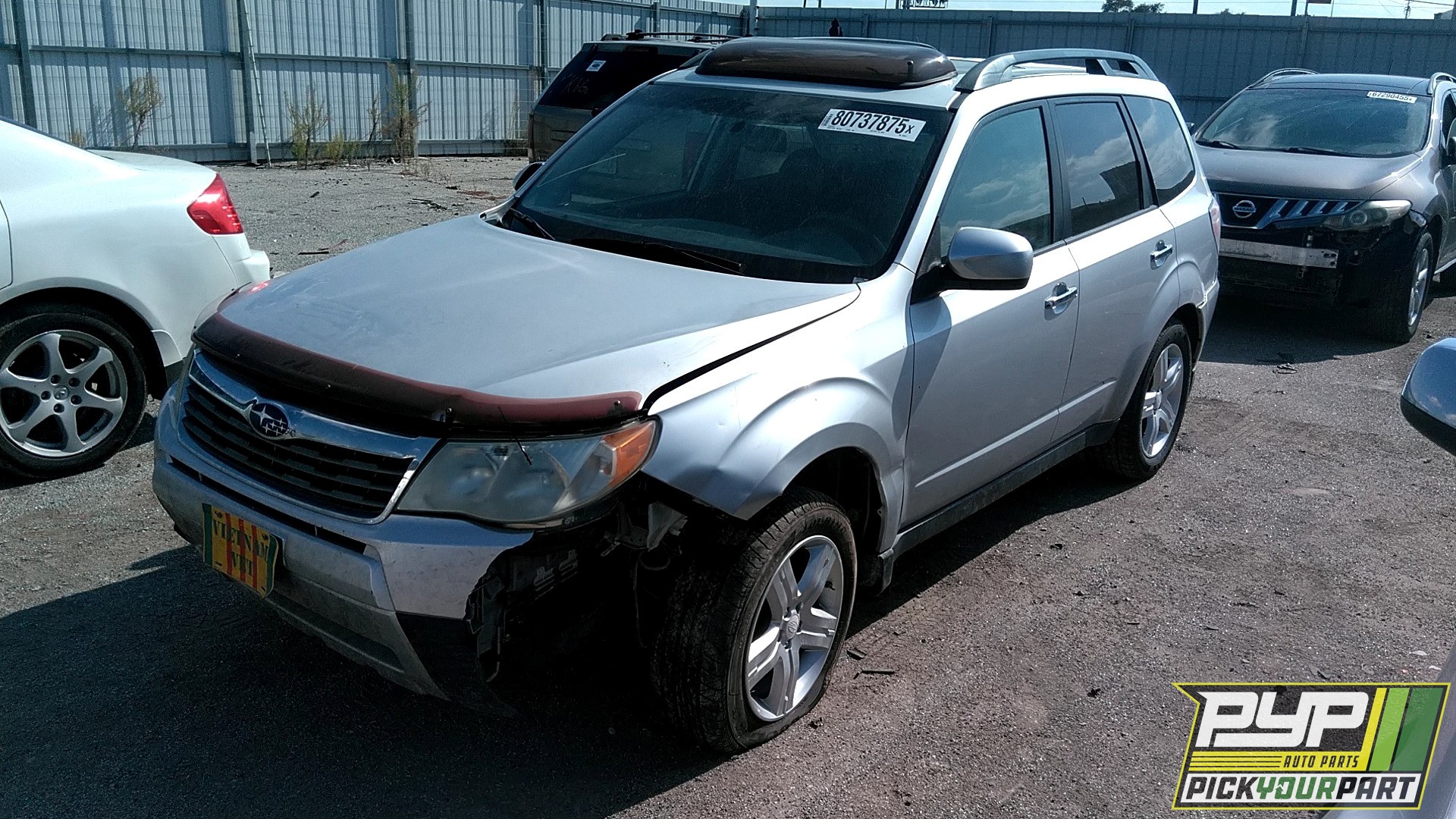 2010 SUBARU FORESTER partes disponibles