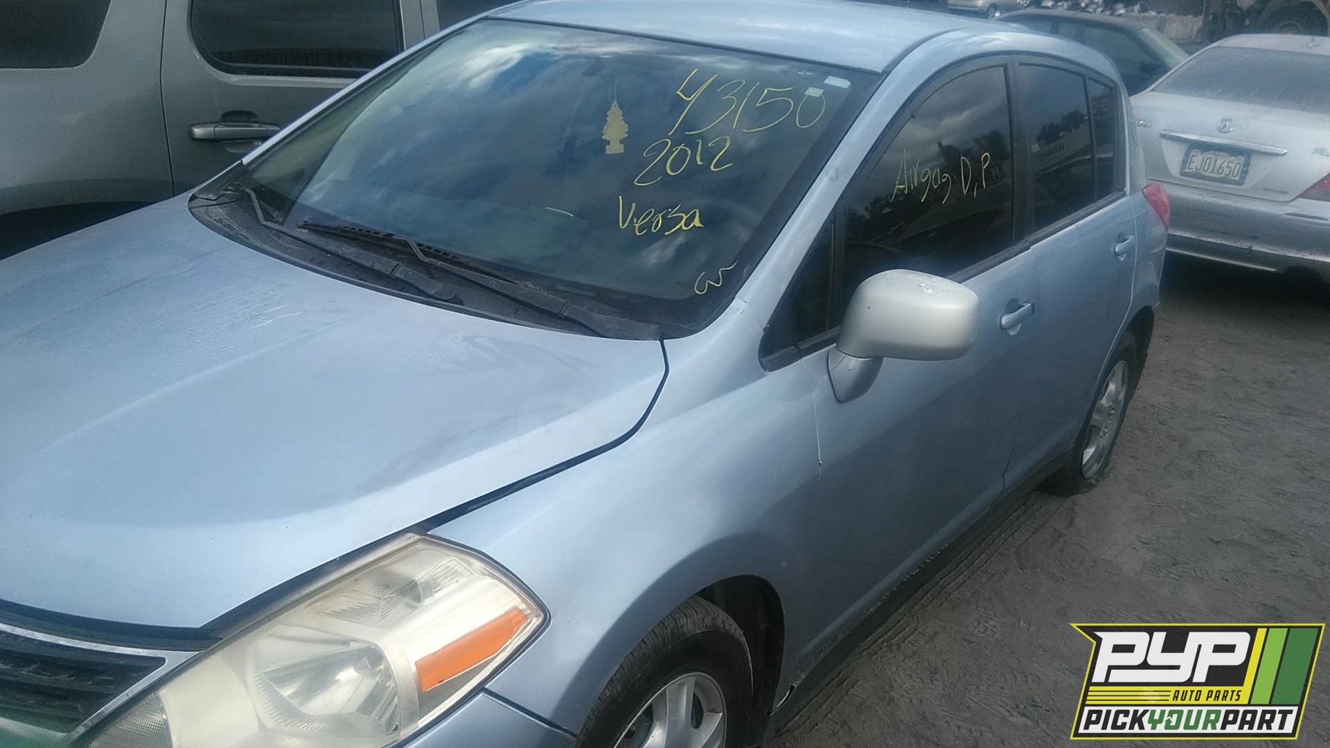 2012 NISSAN VERSA partes disponibles