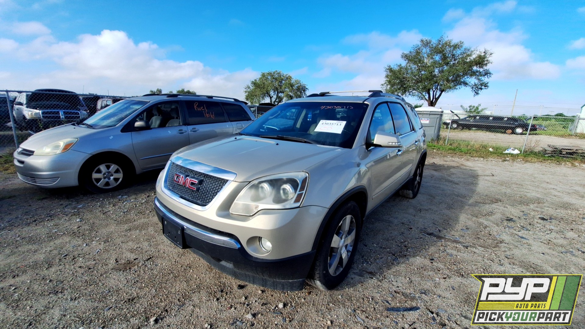 2012 GMC ACADIA partes disponibles