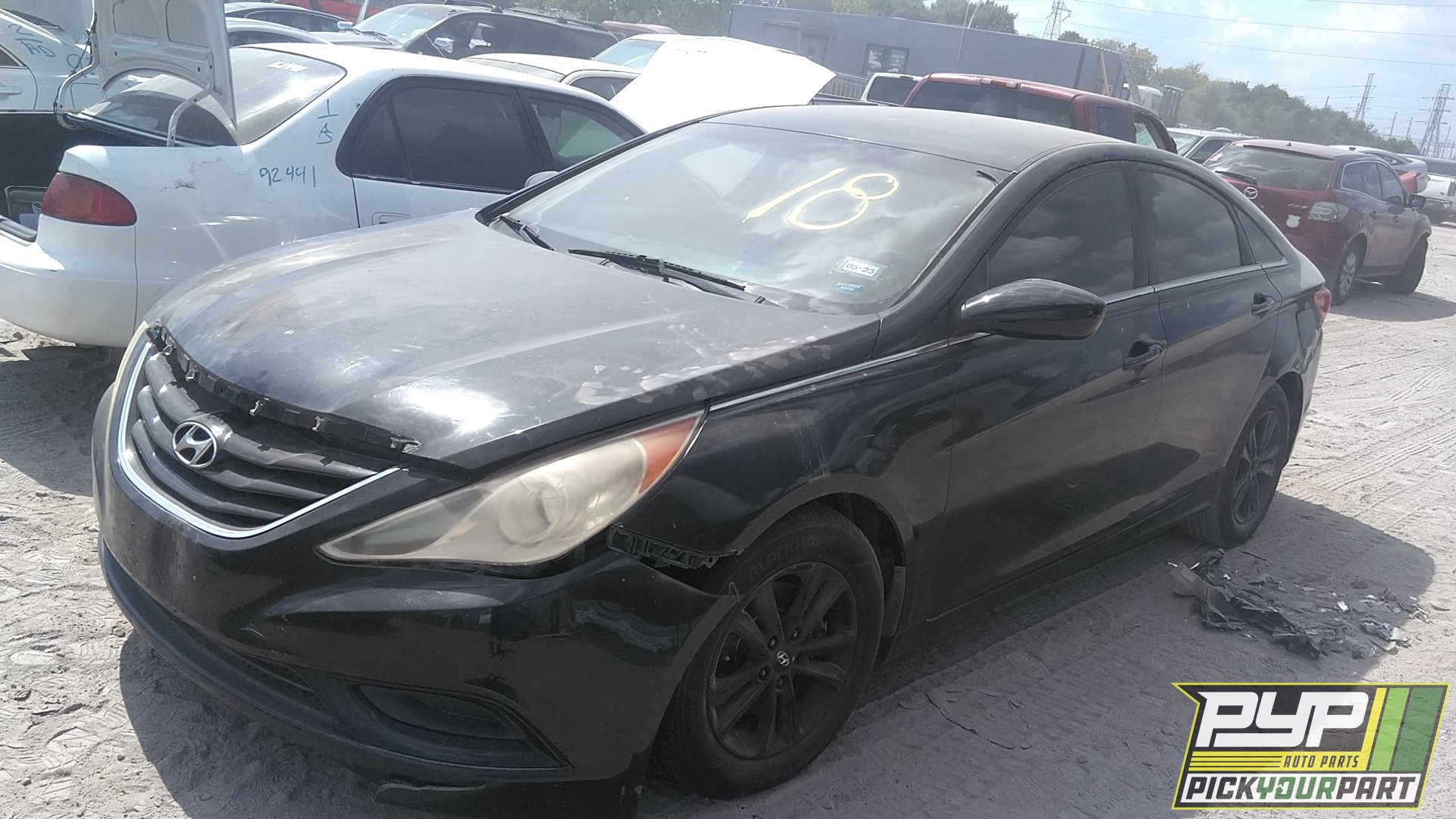 2011 HYUNDAI SONATA partes disponibles