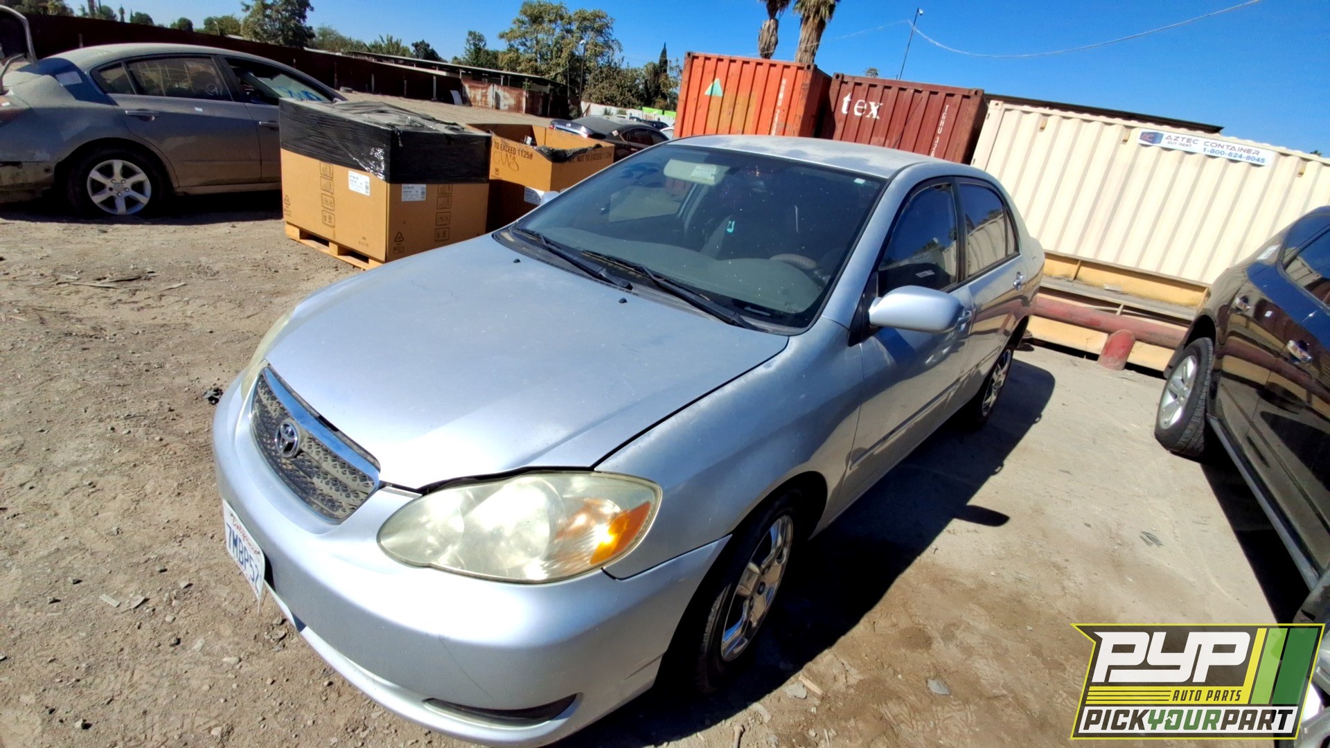 2007 TOYOTA COROLLA available for parts
