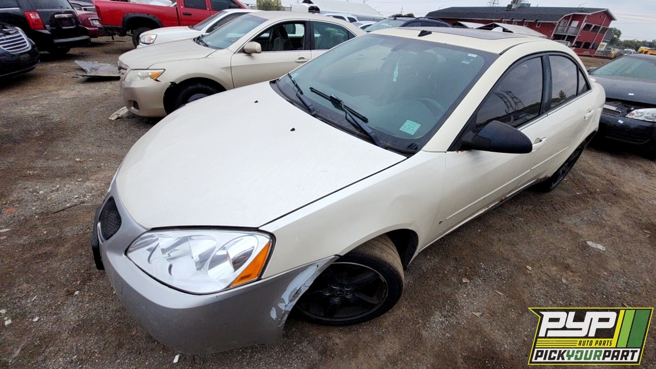 2008 PONTIAC G6 partes disponibles