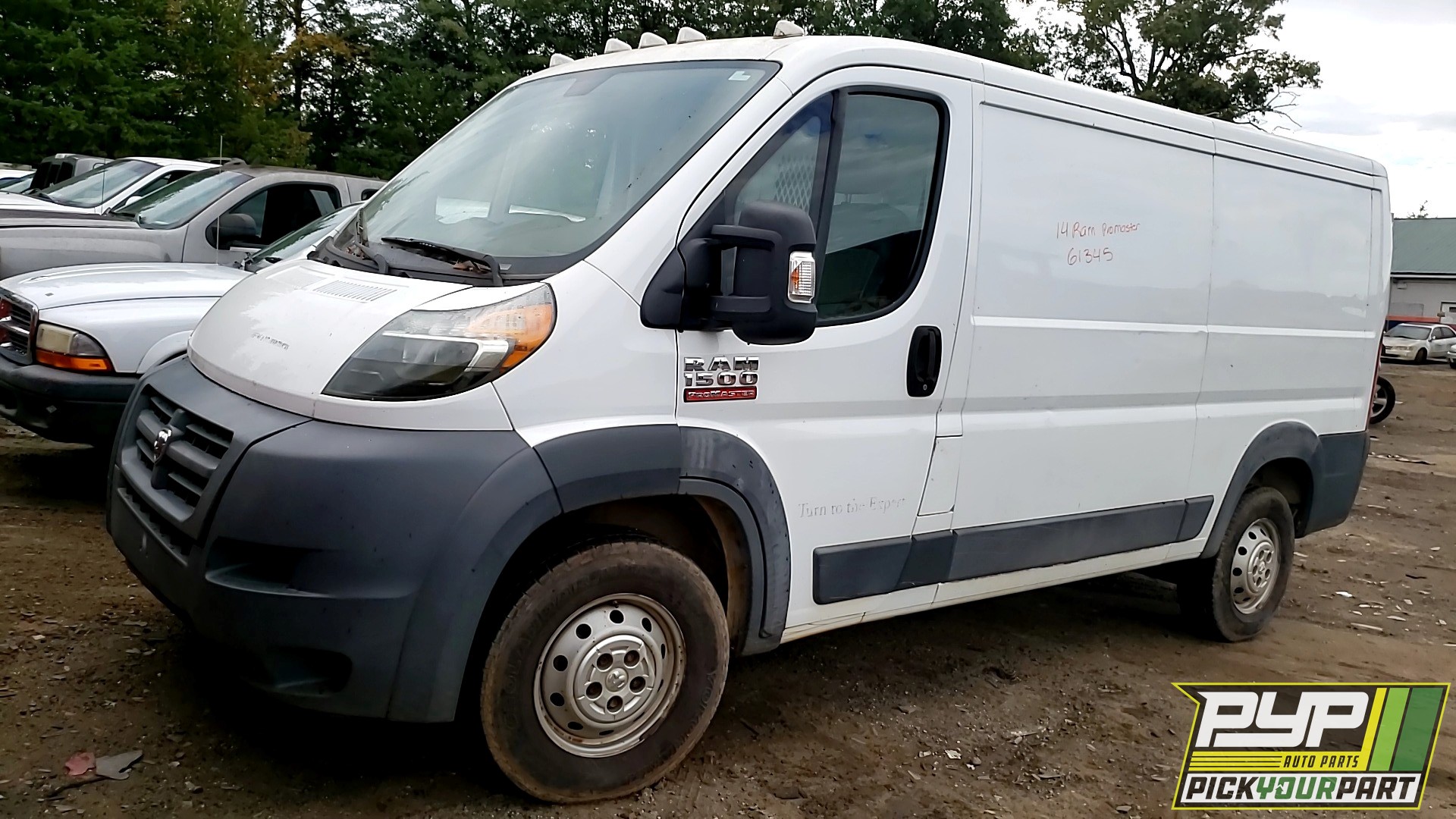 2014 RAM PROMASTER 1500 partes disponibles