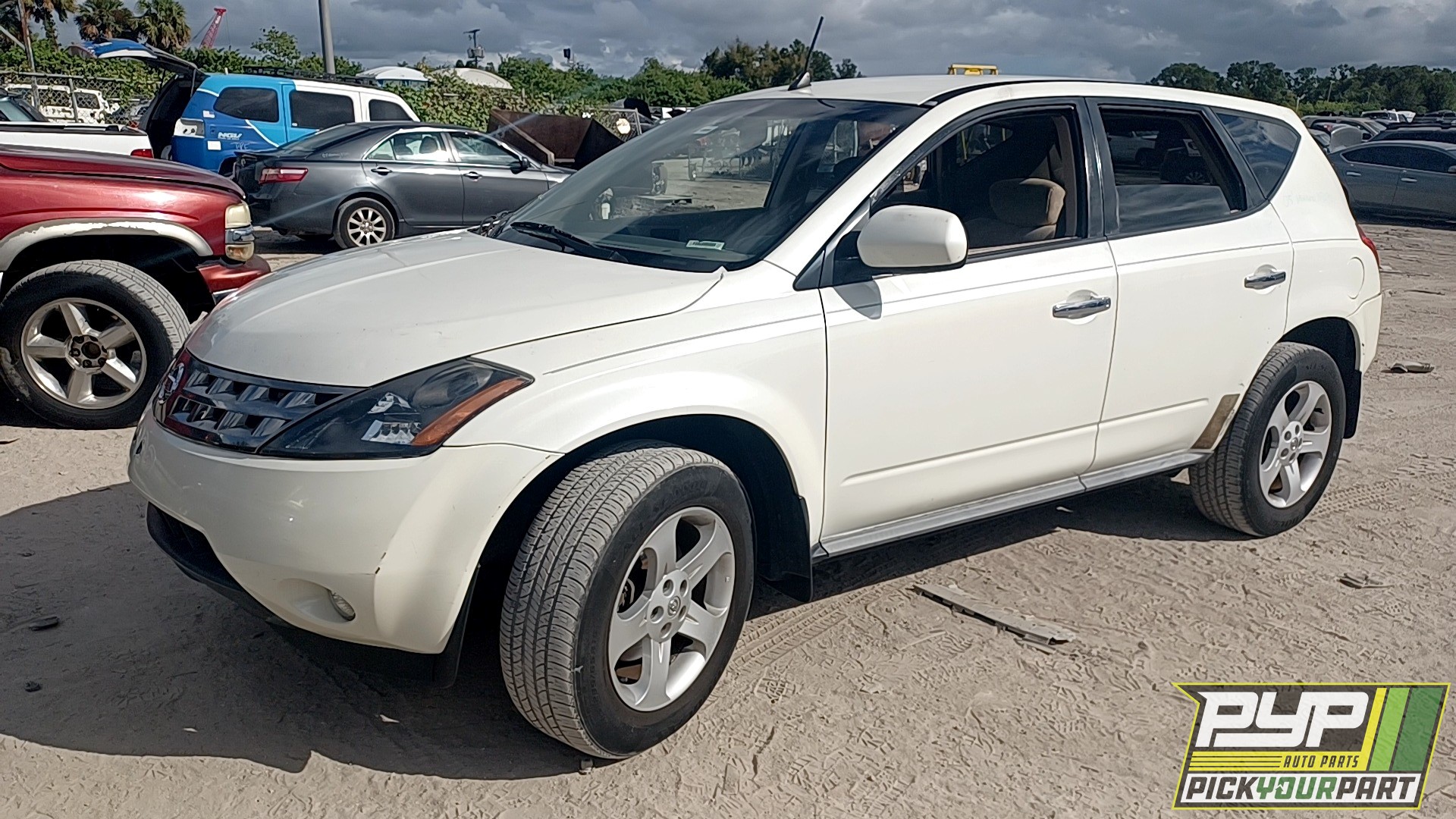 2005 NISSAN MURANO partes disponibles