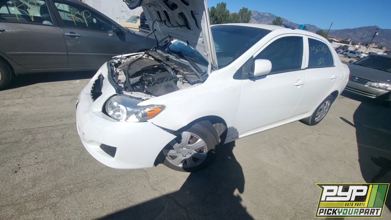 2009 TOYOTA COROLLA partes disponibles