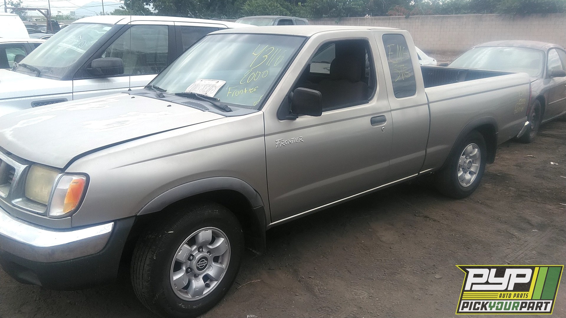 2000 NISSAN FRONTIER partes disponibles