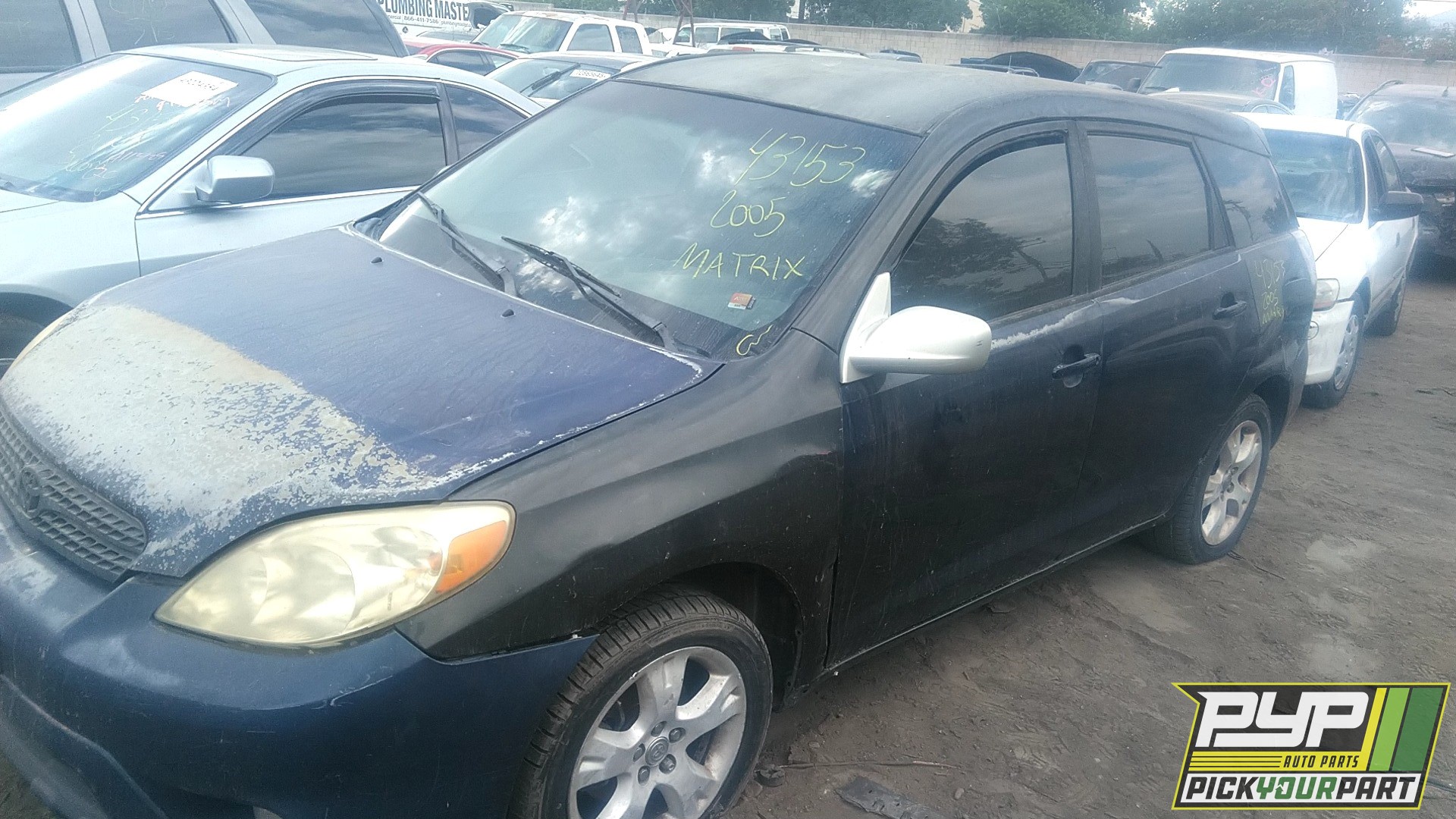 2005 TOYOTA MATRIX partes disponibles