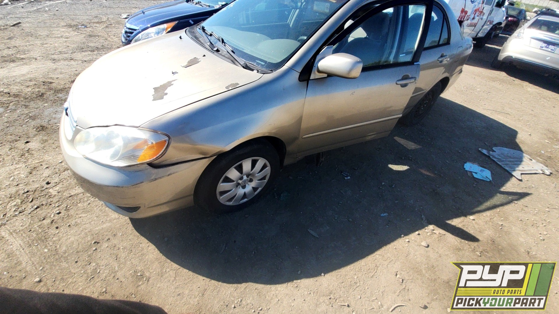 2004 TOYOTA COROLLA partes disponibles