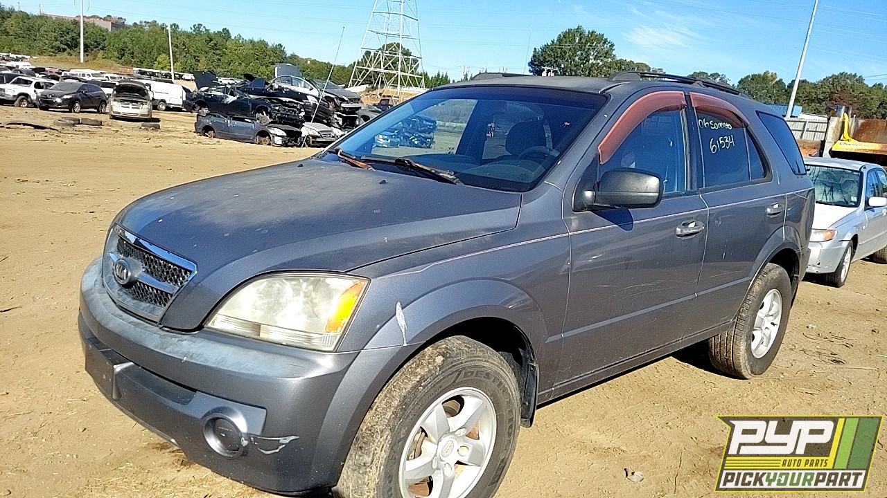 2006 KIA SORENTO partes disponibles