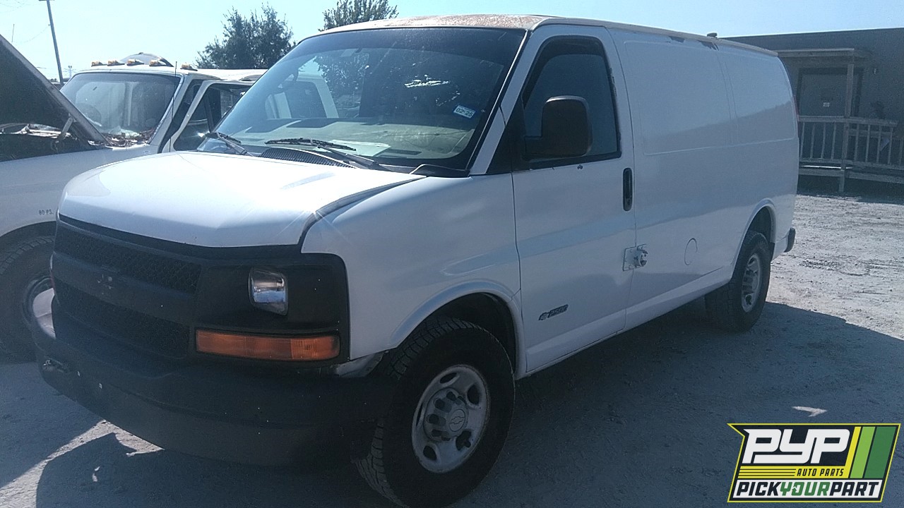 2006 CHEVROLET EXPRESS 2500 partes disponibles