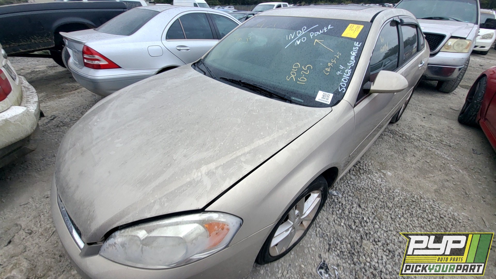 2012 CHEVROLET IMPALA available for parts