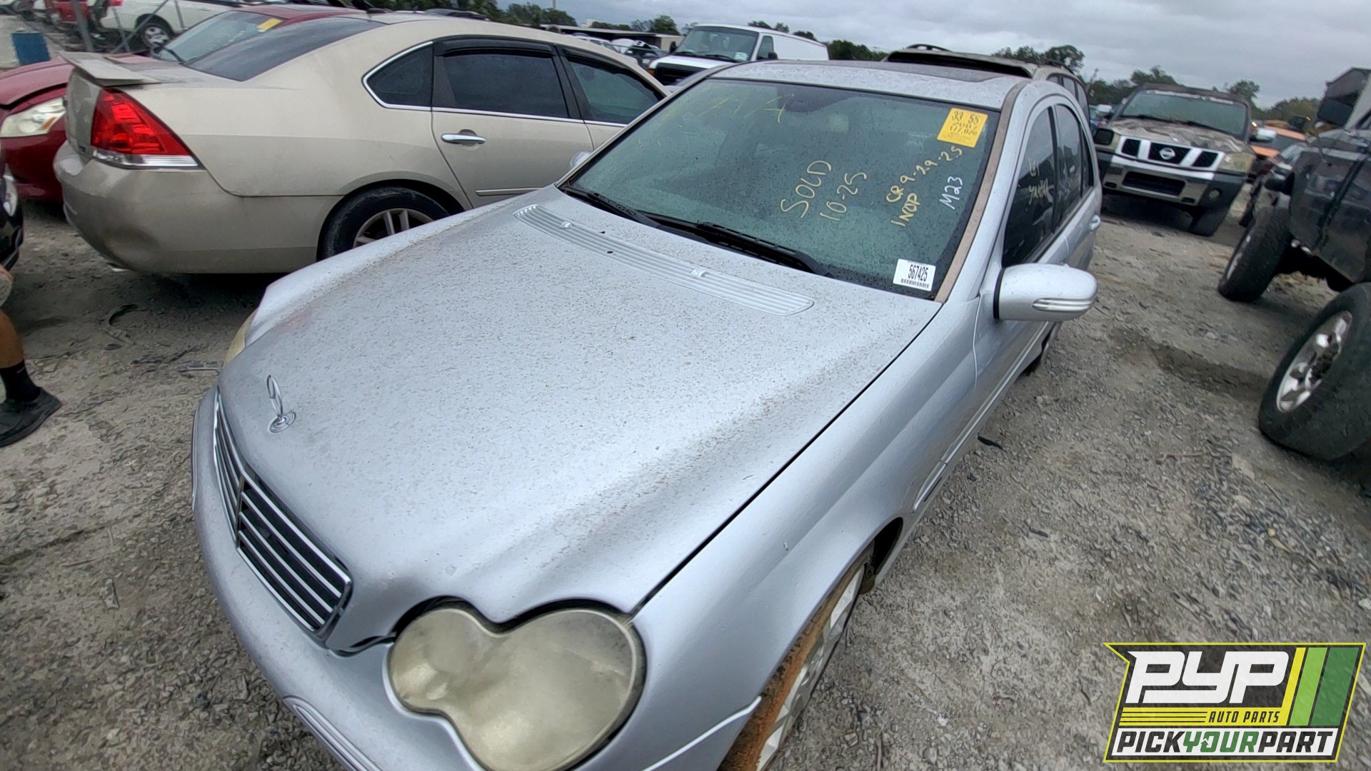 2007 MERCEDES-BENZ C230 partes disponibles