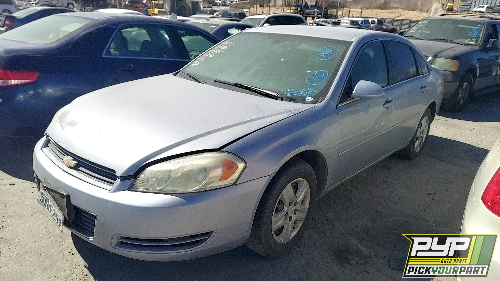 2006 CHEVROLET IMPALA partes disponibles