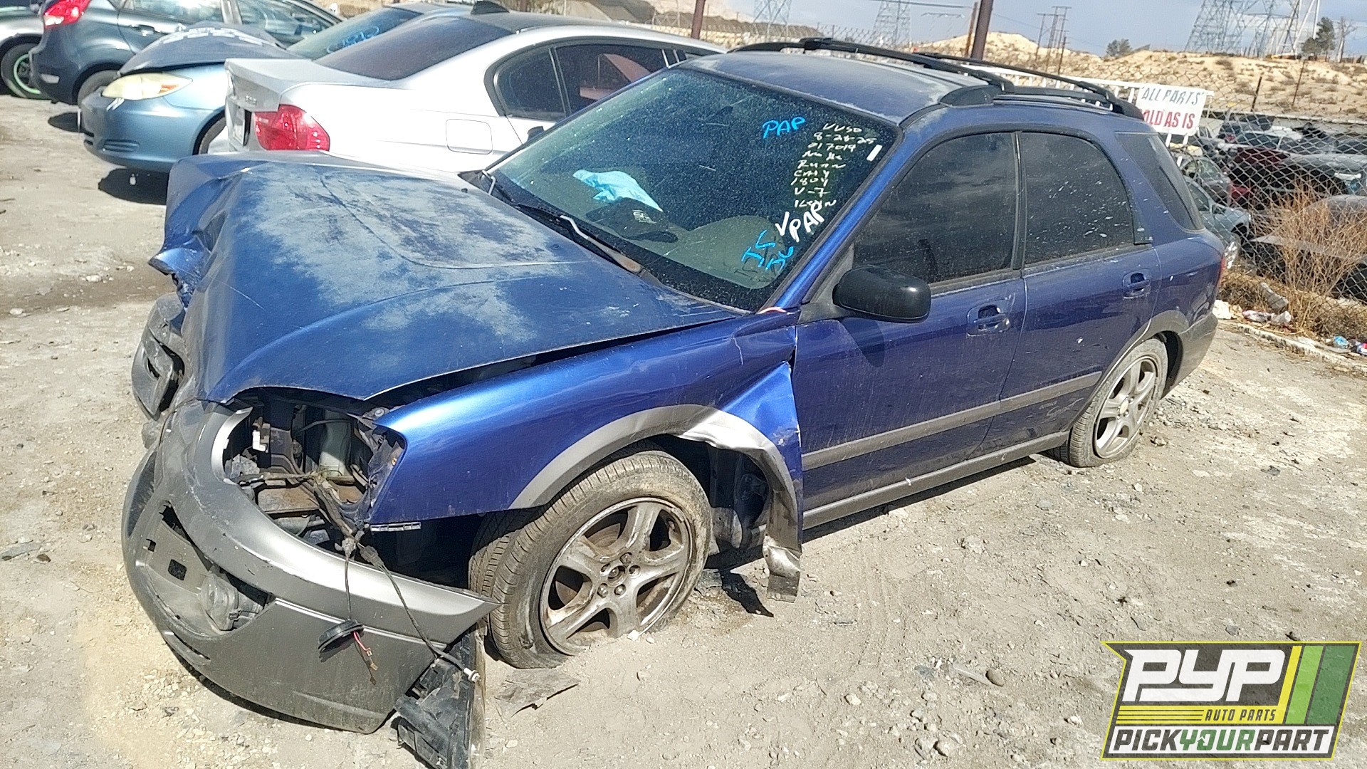 2004 SUBARU IMPREZA available for parts