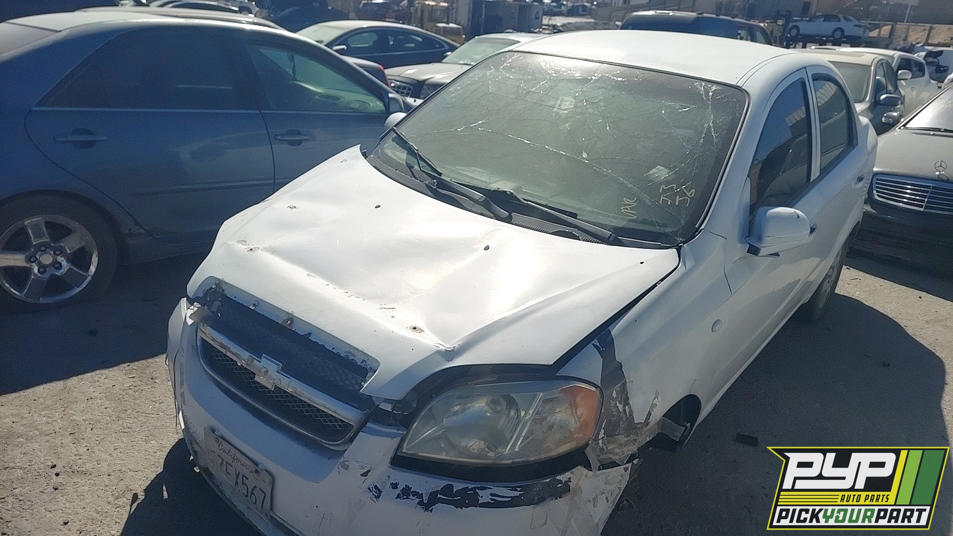 2007 CHEVROLET AVEO partes disponibles