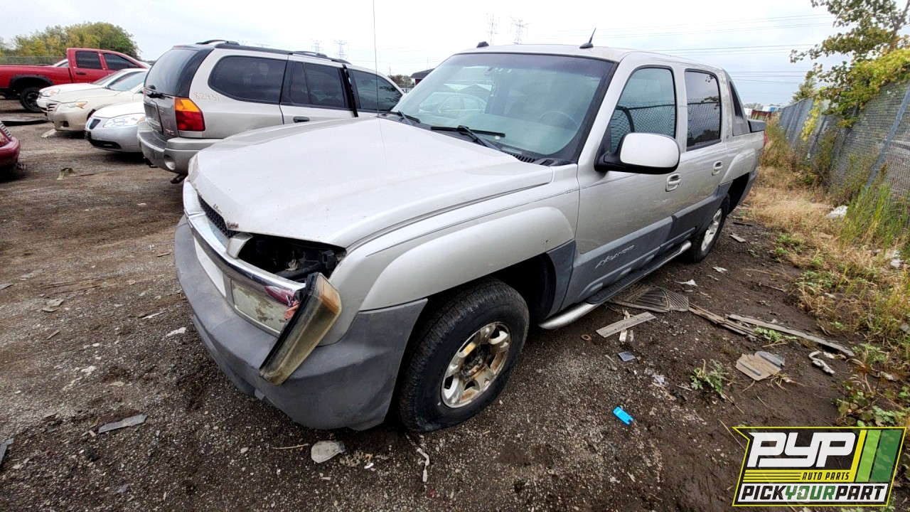 2005 CHEVROLET AVALANCHE 1500 partes disponibles