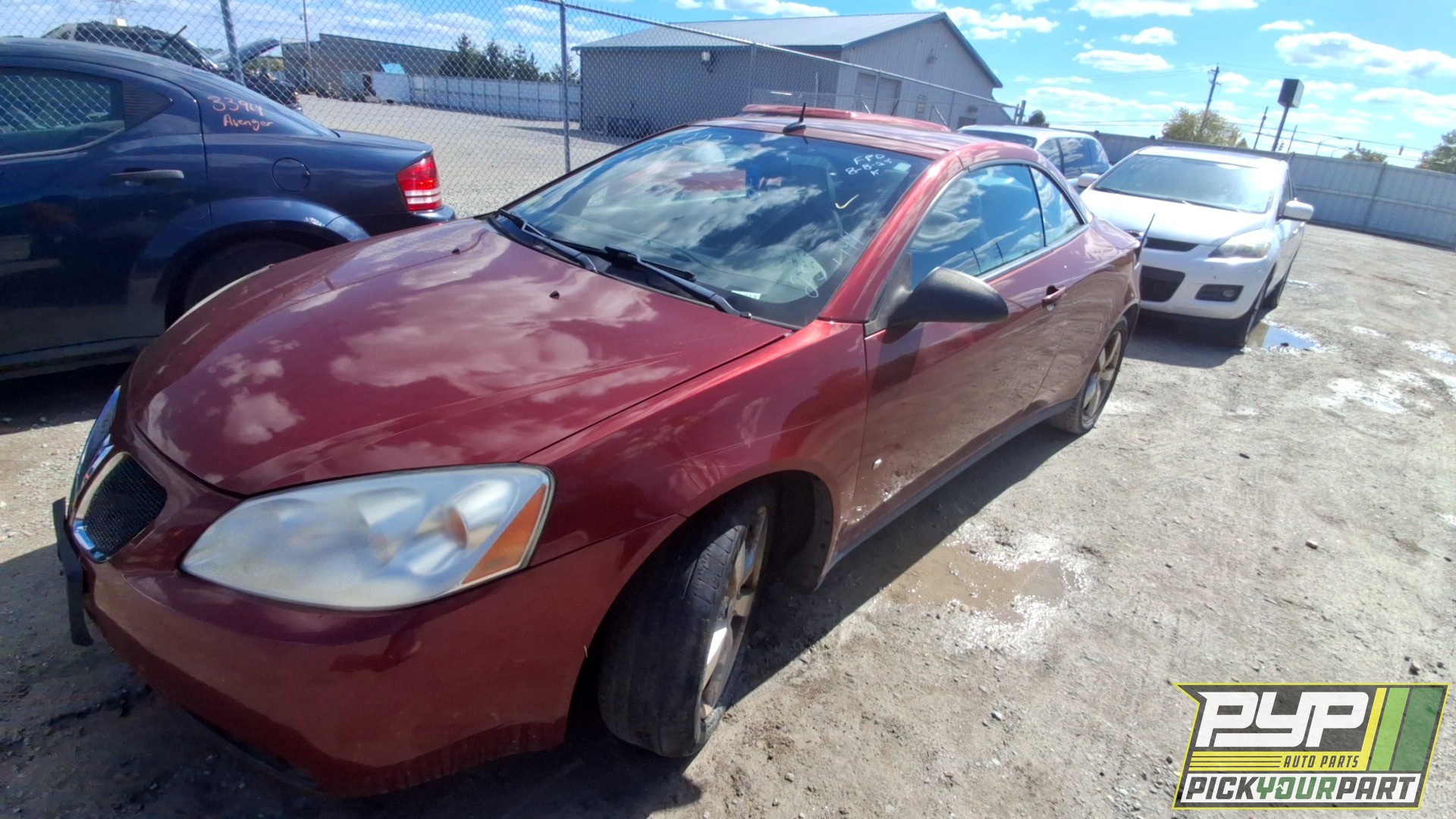 2008 PONTIAC G6 partes disponibles