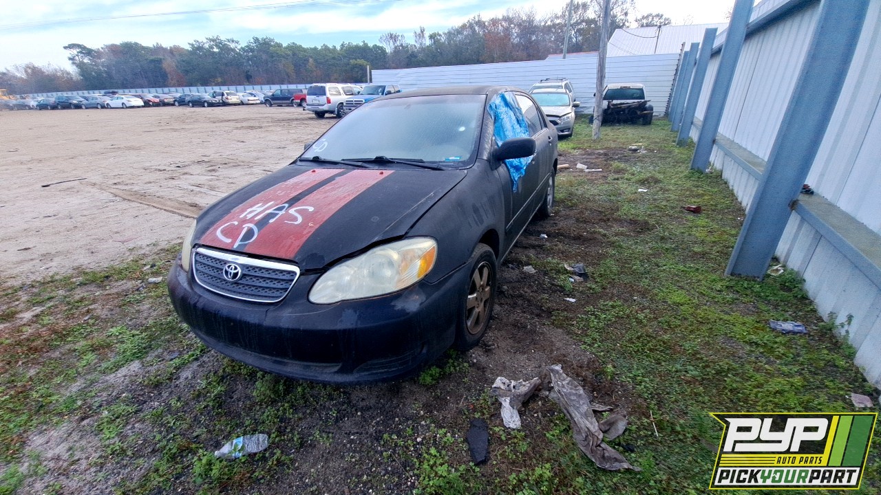 2006 TOYOTA COROLLA partes disponibles