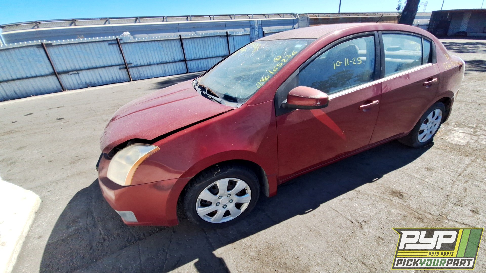 2007 NISSAN SENTRA partes disponibles