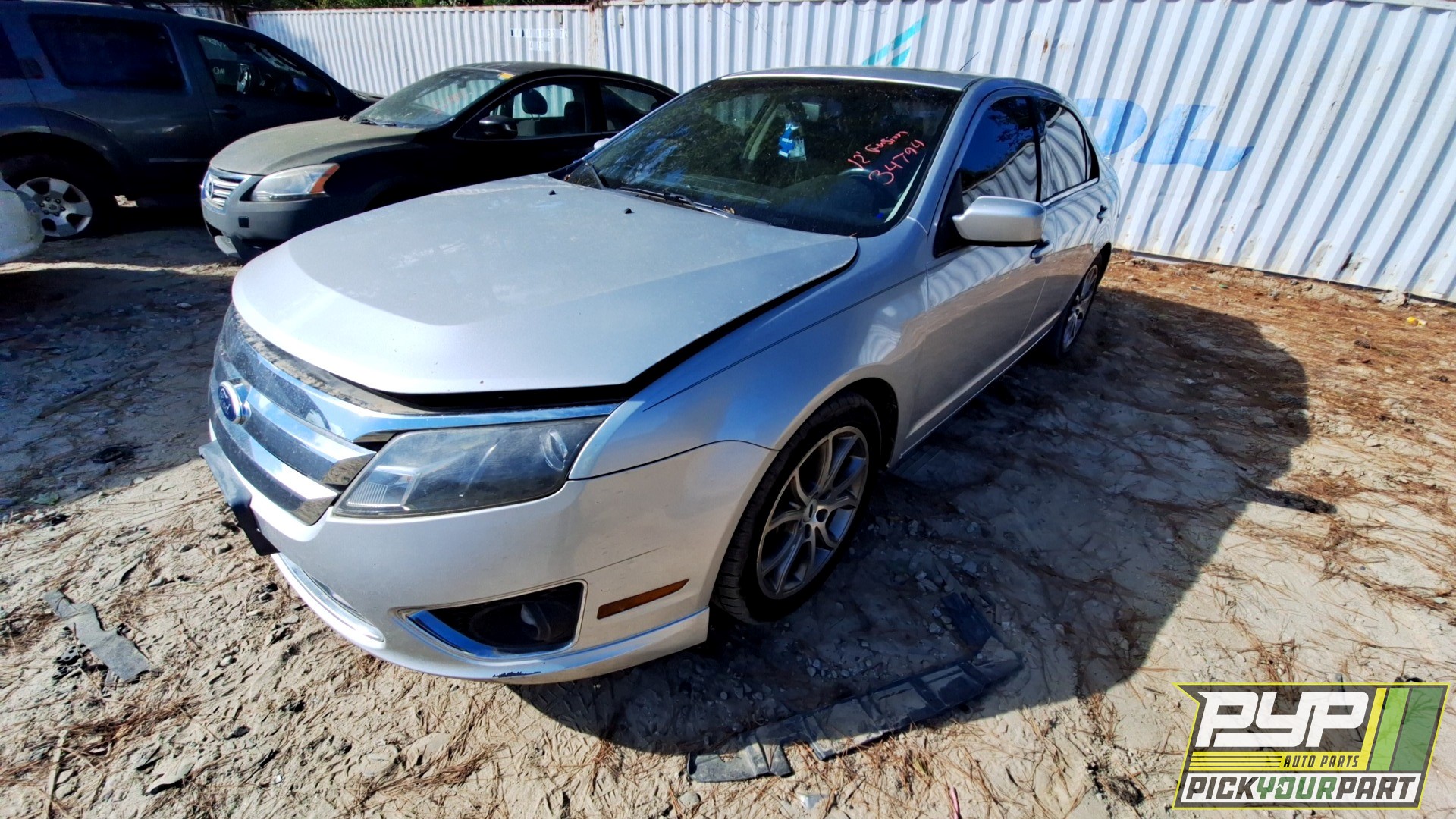 2012 FORD FUSION partes disponibles