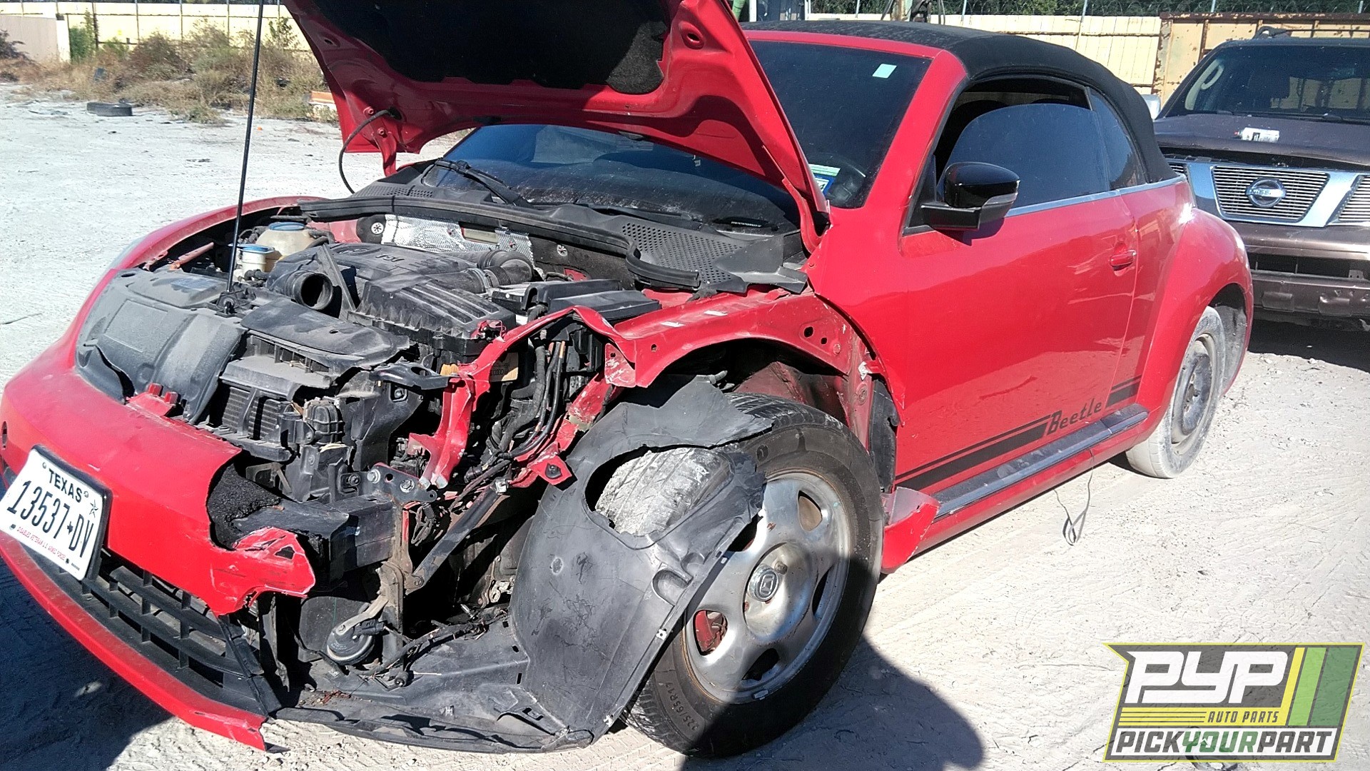 2013 VOLKSWAGEN BEETLE partes disponibles