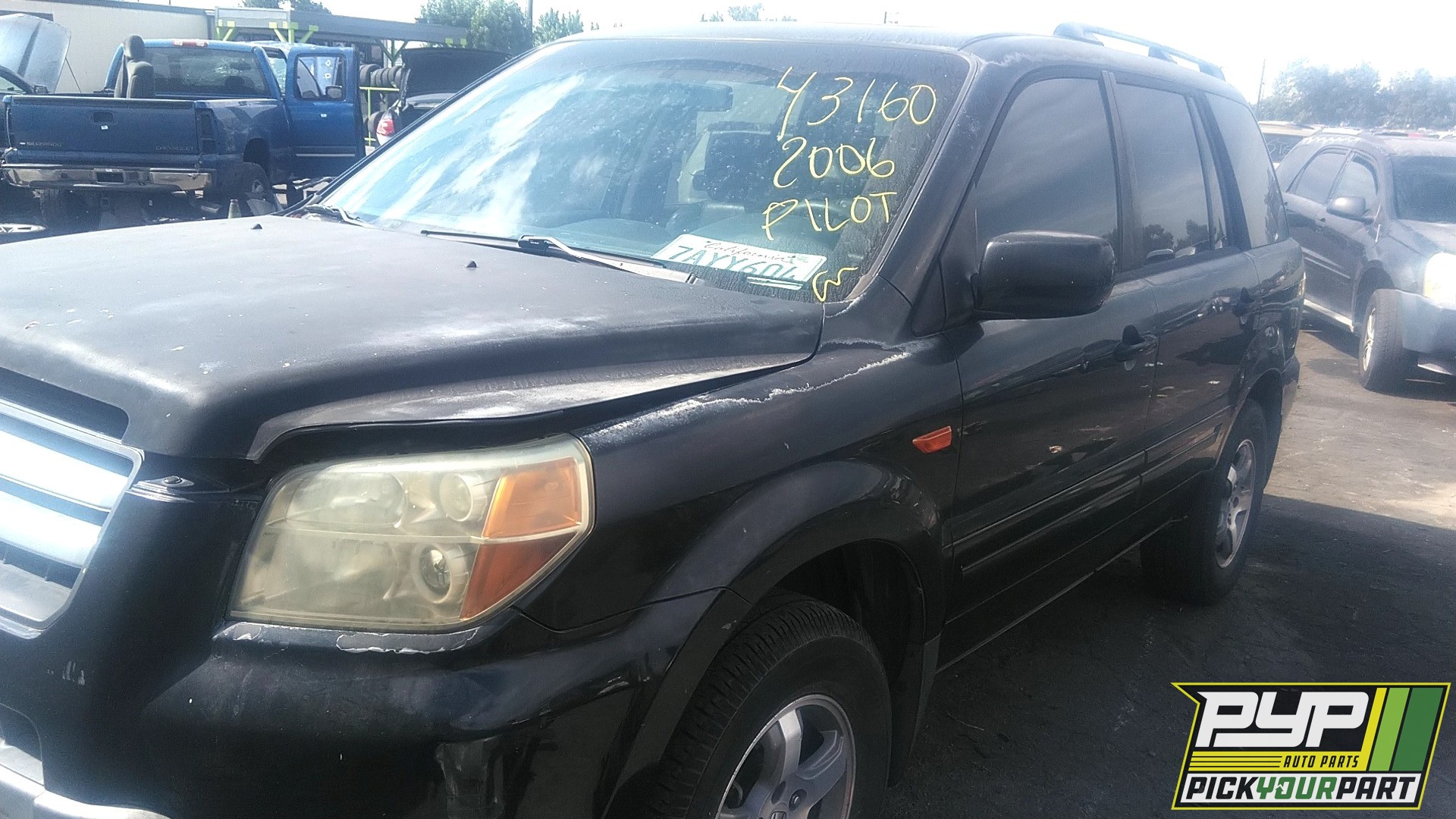 2006 HONDA PILOT partes disponibles