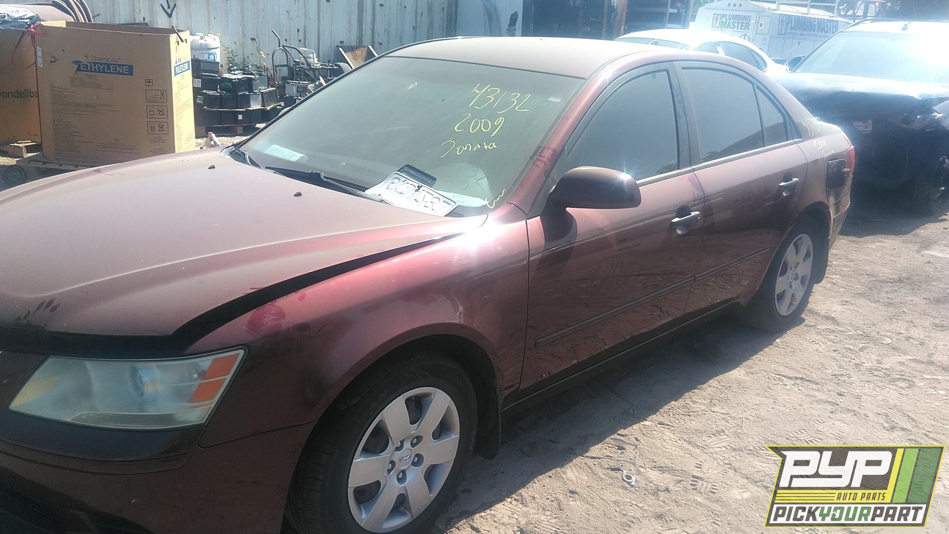 2009 HYUNDAI SONATA partes disponibles