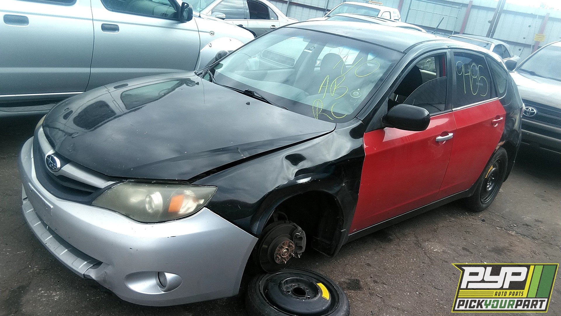 2011 SUBARU IMPREZA partes disponibles