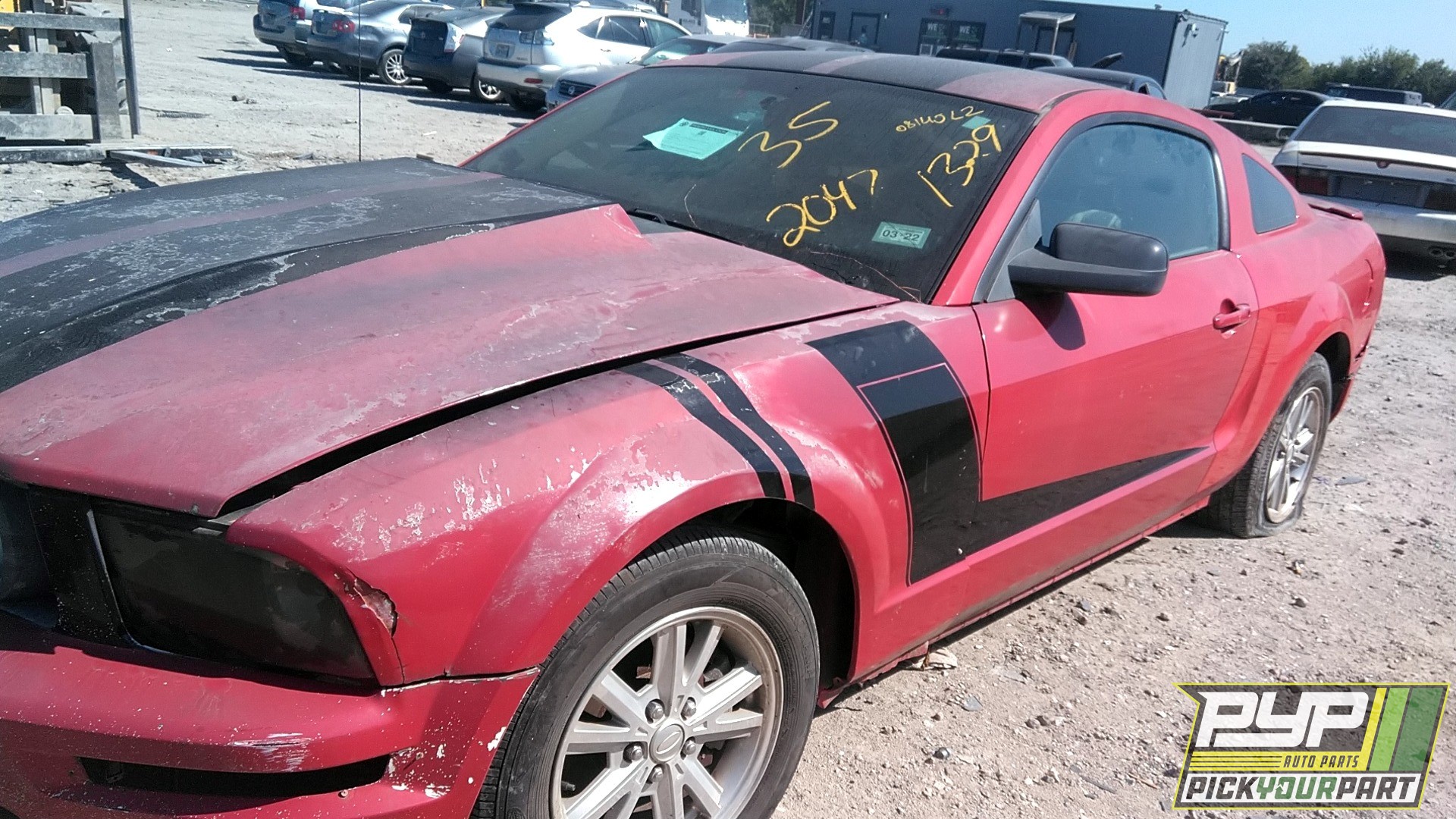 2009 FORD MUSTANG partes disponibles