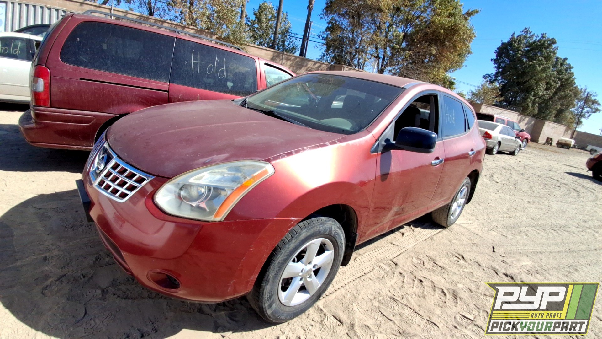 2010 NISSAN ROGUE partes disponibles