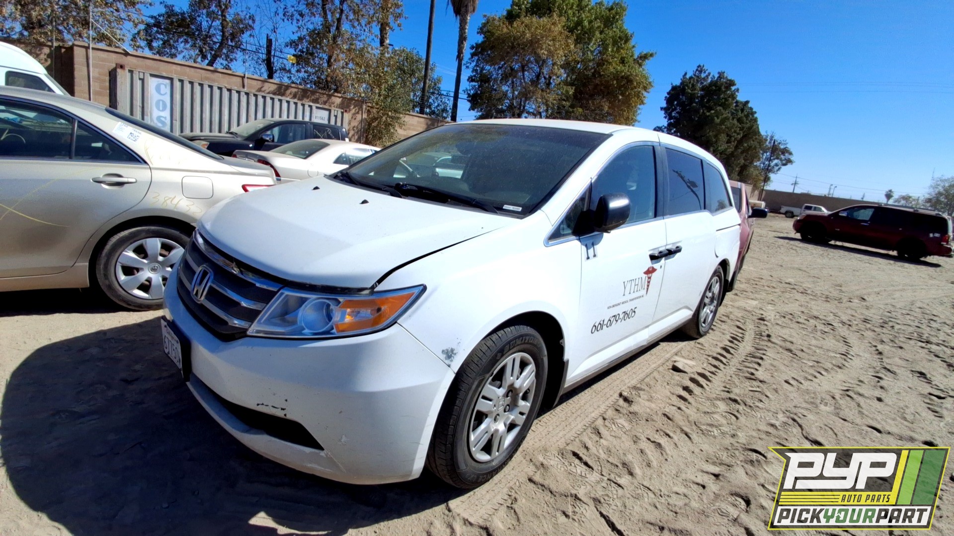 2011 HONDA ODYSSEY partes disponibles